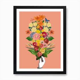 Botanical Pink Art Print