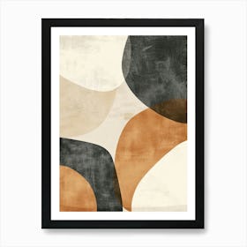 2024 May Poster Earthy Geo 8 Art Print