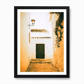 Door At The End Of The Alley Art Print