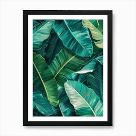 Tropical Leaves 56 Art Print