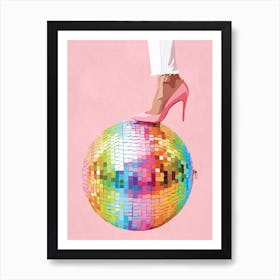 Lights Of The Disco 2 Art Print