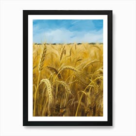 Wheat Field Art Print