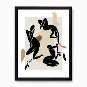 Dancing sirens Art Print