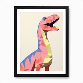 Nursery Dinosaur Art Tyrannosaurus 3 Art Print