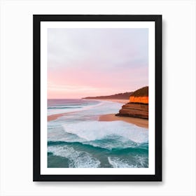 Terrigal Beach, Australia Pink Photography  Art Print