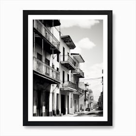 Puerto Rico, Black And White Analogue Photograph 2 Art Print