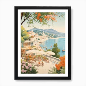 Budva Montenegro 2 Illustration Art Print