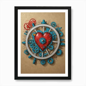 Heart With Gears 1 Poster