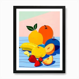 Fruit Painting Art Print