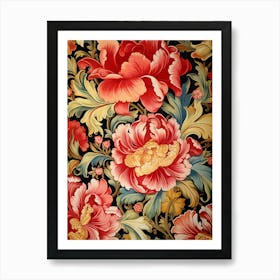 Floral Pattern 35 Art Print