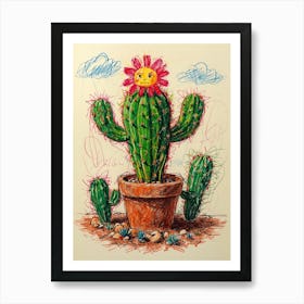 Cactus 1 Art Print