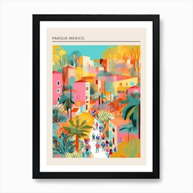 Parque Mexico Mexico City 3 Art Print