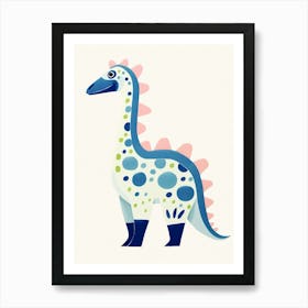 Nursery Dinosaur Art Anchisaurus 1 Art Print
