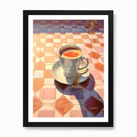 Caffe Latte Art Print