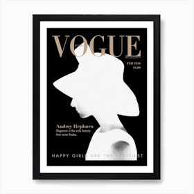 QIAOO Vogue Canvas Art, Poster in Stile Nordico a Farfalla