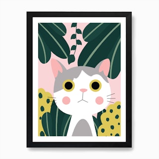 Jungle Cat Art Print