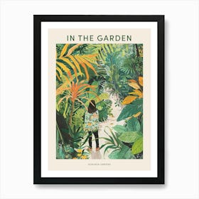 In The Garden Poster Keirunga Gardens New Zealand 2 Art Print