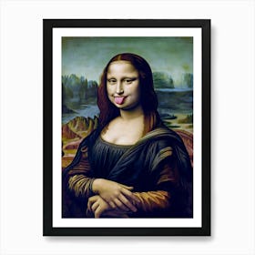 The Mona Lisa's Secret Poster