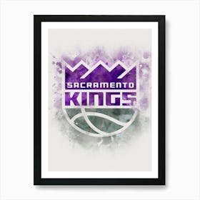 Sacramento Kings 3 Art Print