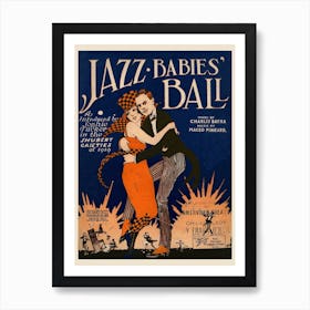 Jazz Babies' Ball, Maceo Pinkard Art Print