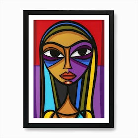 African Woman 166 Art Print