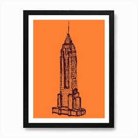 Empire State Building 7 Art Print