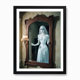 Haunted Mirror Art Print