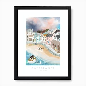 Daydreamer Love Story Sea Art Print