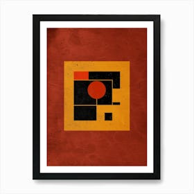 Abstract Squares 20 Art Print