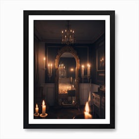 Room With Candles Art Print