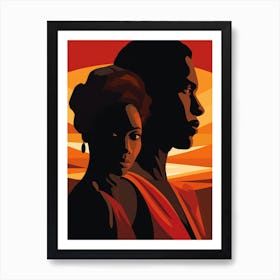 King And I Art Print