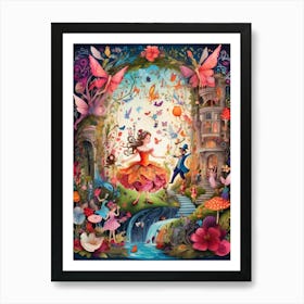 Fairy Garden 10 Art Print