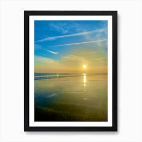 Sunrise On The Beach Art Print