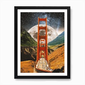 Bridge To The Future Art Print