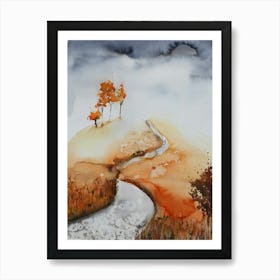 Autumn Days Art Print
