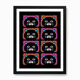 Panther Cat Art Print