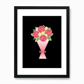 Bouquet Of Roses 1 Art Print