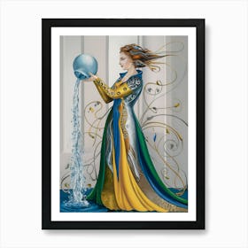 Aphrodite inspiration Art Print