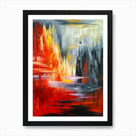 Abstract Painting 45 Art Print