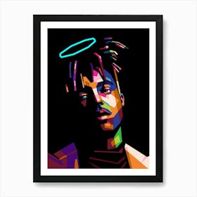 Juice WRLD WPAP Art Print