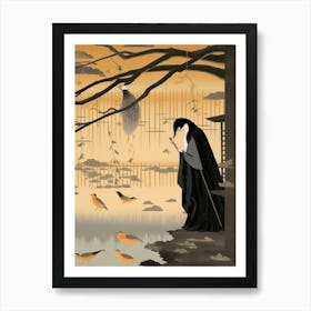 Haiku Poetry Japanese Style 9 Art Print