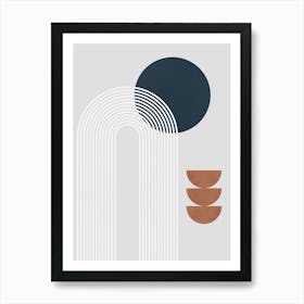 Art of circles in harmony 12 Art Print