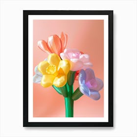 Dreamy Inflatable Flowers Daffodil 3 Art Print