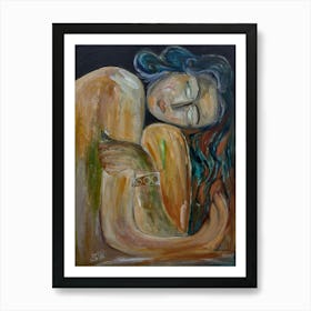 Pasiphae, Beautiful Woman Art Print