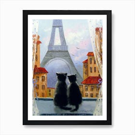 Parisians Art Print