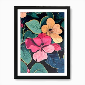 Hibiscus 10 Art Print