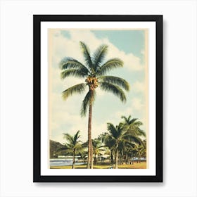 Werri Beach Australia Vintage Art Print