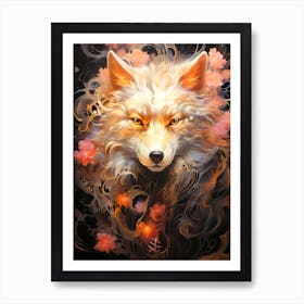 Wolf Art Art Print