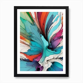 Abstract Painting 81 Art Print