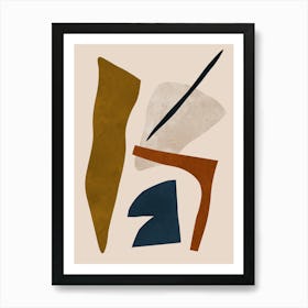 Modern expressionist 5 Art Print